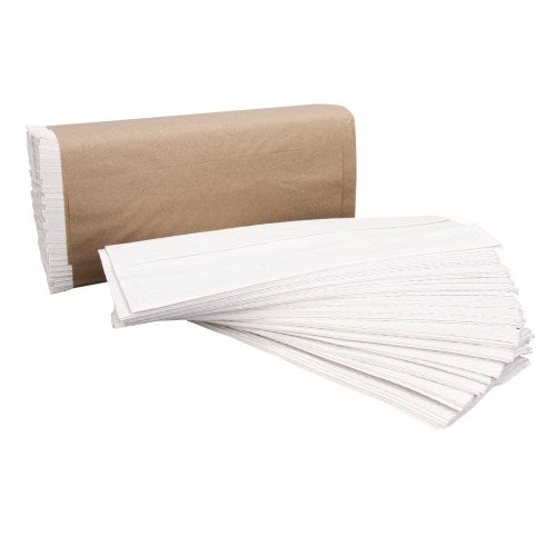 Right Choice™ Paper C-Fold Towel 1-Ply 200 Sheets, White, 10" X 11.42"2 12/Case
