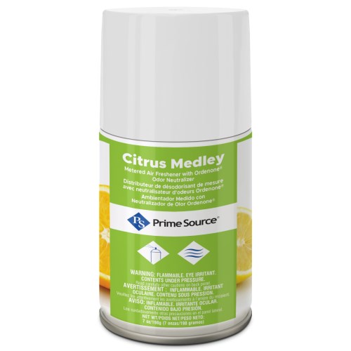 Prime Source Aerosol Metered Spray Citrus 7 Oz2 12/Case