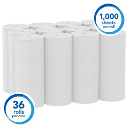 Scott Paper Coreless Roll Towel Paper White 36/Case