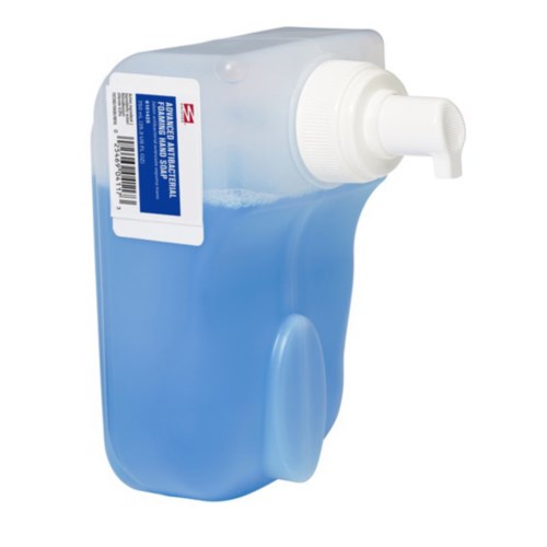 Advanced Antibacterial Foaming Hand Soap Blue - 750-Ml. 4/Case