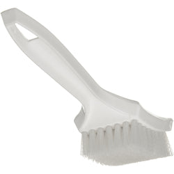Spectrum White Polyester Bristle Multi Purpose Scrub Brush 12/Each