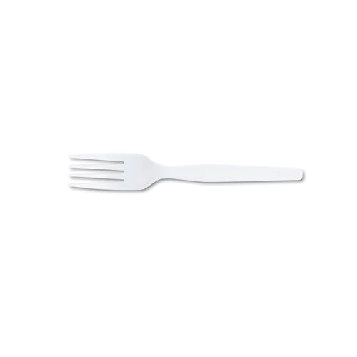 Dixie Plastic Cutlery Heavy Mediumweight Fork 1000 Carton