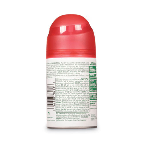 Air Wick Freshmatic Ultra Spray Refill Apple Cinnamon Medley 5.89 Oz Aerosol Spray 6/Case