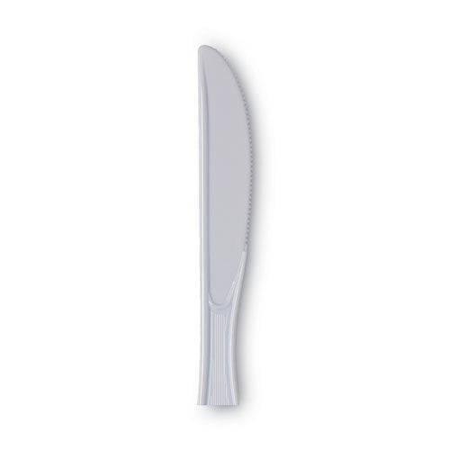 Dixie Plastic Cutlery Heavy Mediumweight Knife 1000/Case