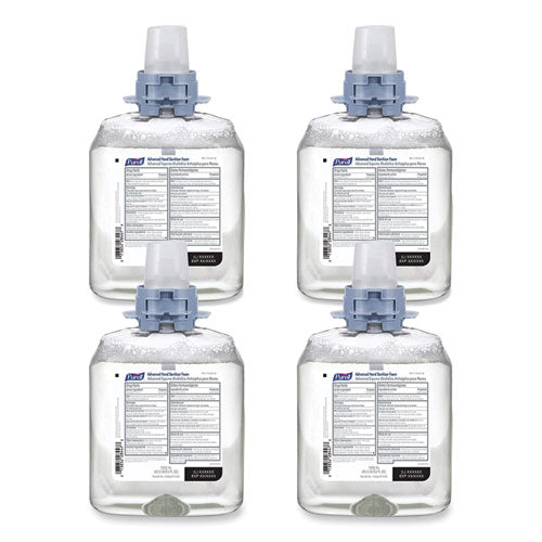 PURELL Advanced Hand Sanitizer Foam For Cs4 And Fmx-12 Dispensers 1200 Ml Unscented 4/Case