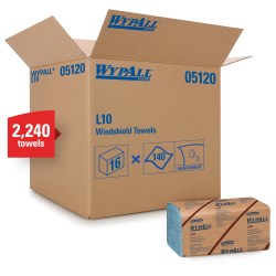 Wypall 2-Ply Towel Windshield - 10.25" X 9.3" X 19.4" 2240/Case