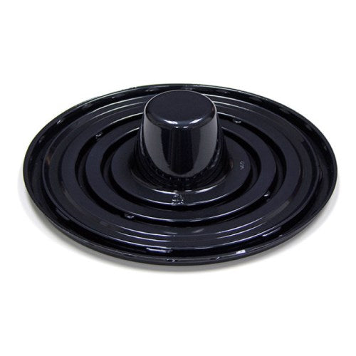 Y9Bbca Bundt Cake Base Pete 7" W/ 2"X2.9" Cone Clear 160/Case
