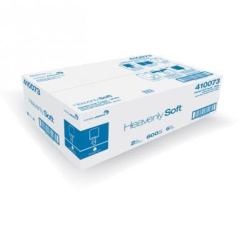 Heavenly Soft Pure Cellulose Centerpull 2 Ply Roll Towel - 8" X 600" 6/Case