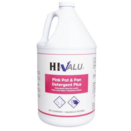 Hi-Valu Pink Pot And Pan Plus - 1 Gallon 4/Case