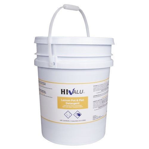 Hi-Valu Lemon Pot And Pan Cleaner - 5 Gallon 1/Each