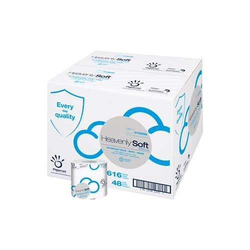 2-Ply White Pure Cellulose Bathroom Tissue /Case