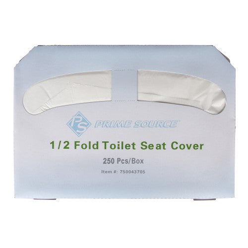 Prime Source Toilet Seat Cover 1/2-Fold 5000/Case