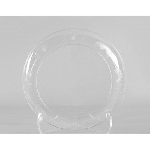 Designerware Plastic Plate Clear - 6" 180/Case