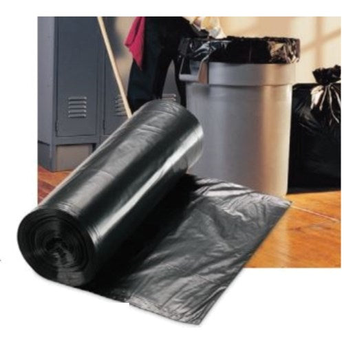 Can Liner Black On A Roll 1.25 Mil - 40" X 46" /Case