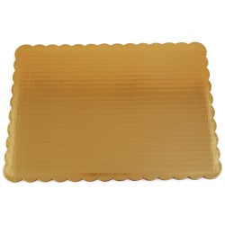 1/4 Sheet Single Wall Cake Pad, Gold00 /Case