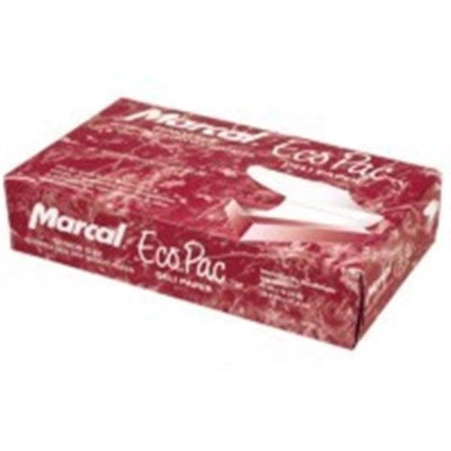 Ecopac Senior Dry Wax Deli Paper White - 10" X 10.75" 6000/Case