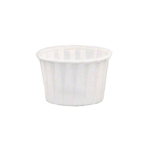 Portion Cup Paper White - 2 Oz. 5000/Case