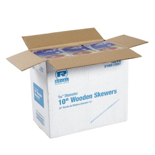 Skewer Wooden - 10" 1000/Box