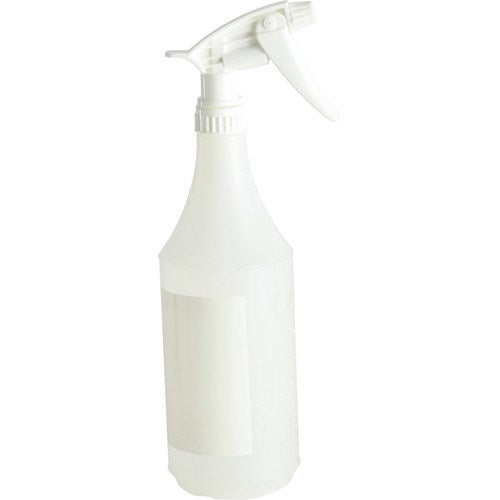 32 Oz Clear Spray Bottle 3-Pack 12/Case