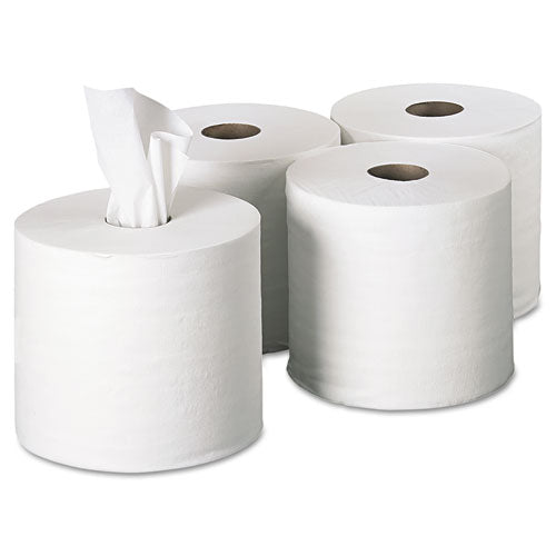 Sofpull Center-pull Perforated Paper Towels, 1-ply, 7.8 X 15, White, 320/roll, 6 Rolls/carton