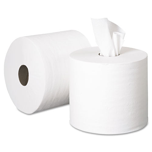 Sofpull Center-pull Perforated Paper Towels, 1-ply, 7.8 X 15, White, 320/roll, 6 Rolls/carton