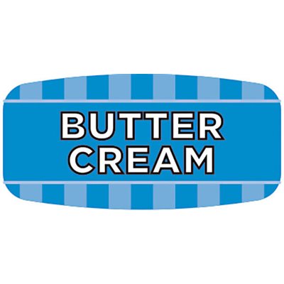 Label - Butter Cream 4 Color Process/UV 0.625x1.25 In. Rectangular 1000/Roll