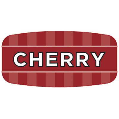 Label - Cherry 4 Color Process/UV 0.625x1.25 In. Rectangular 1000/Roll