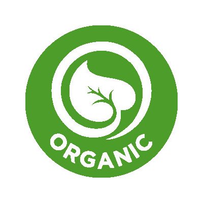 Label - Organic Green/UV 1 In. Circle 1M/Roll