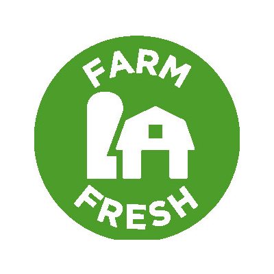 Label - Farm Fresh Green/UV 1 In. Circle 1M/Roll