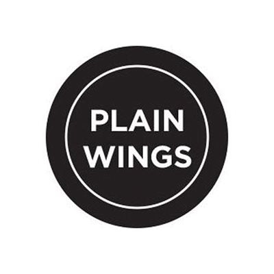Label - Plain Wings Black 1 In. Circle 1M/Roll