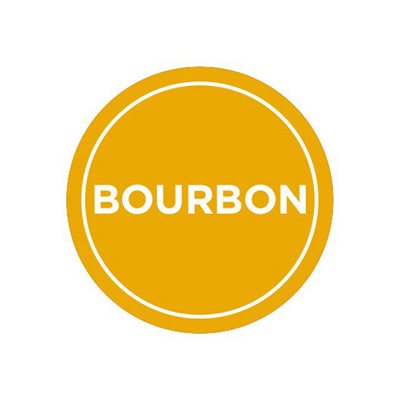 Label - Bourbon Yellow/UV 1 In. Circle 1M/Roll