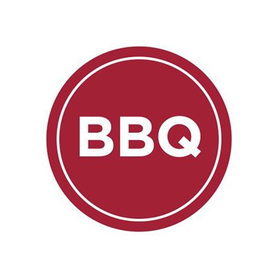 Label - BBQ Red/UV 1 In. Circle 1M/Roll