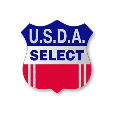 Label - USDA Select Red/Blue On Silver 1.3x1.3 In. 1M/Roll