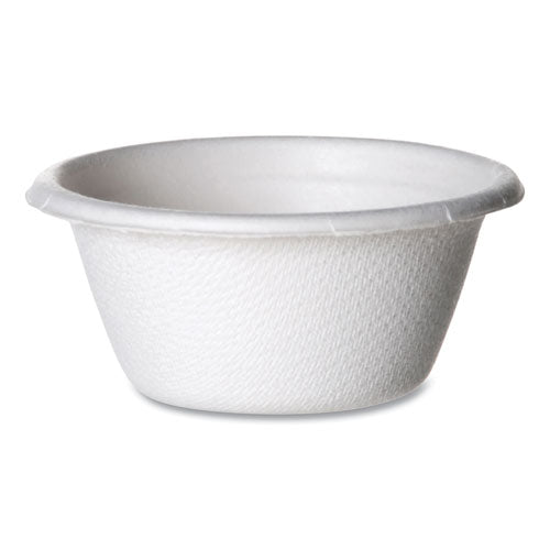 Eco-Products Molded Fiber Portion Cups 2 Oz White 2500/Case