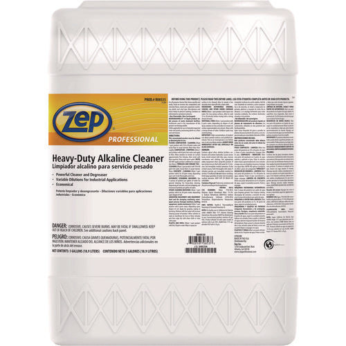 Zep Professional Heavy Duty Alkaline Cleaner 5 Gal Pail