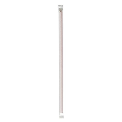 Boardwalk Wrapped Jumbo Straws 10.25" Polypropylene Red 2000/Case