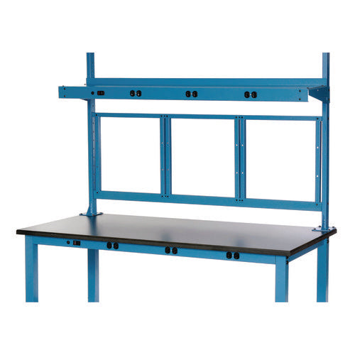 Global Industrial Panel Mounting Rail For Use With Global Industrial 48" Wide Workbenches 150 Lb Weight Capacity