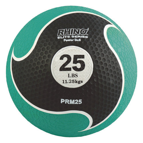Champion Sports Rhino Elite Medicine Ball 25 Lb Green
