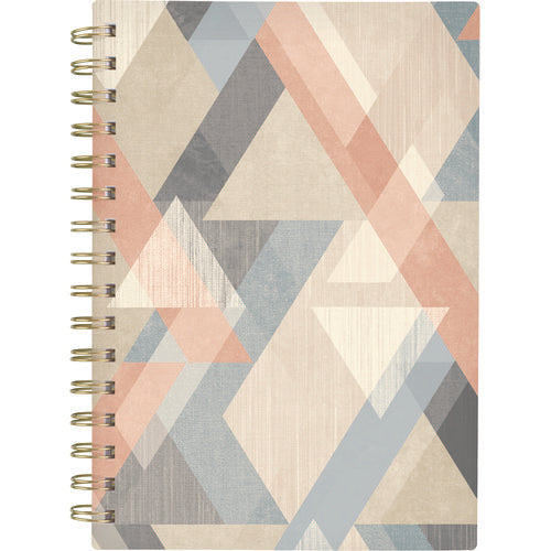 Cambridge Triad Weekly/monthly Planner Geometric Artwork 8.5"x6.38" Multicolor Cover 12-month (jan To Dec): 2025