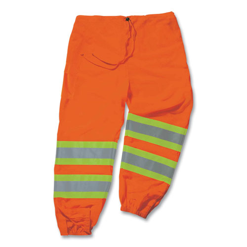 Ergodyne Glowear 8911 Class E Two-tone Pants 4x-large/5x-large Orange