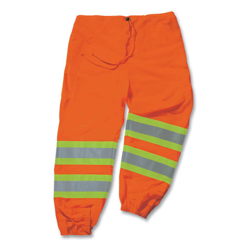 Ergodyne Glowear 8911 Class E Two-tone Pants Large/x-large Orange