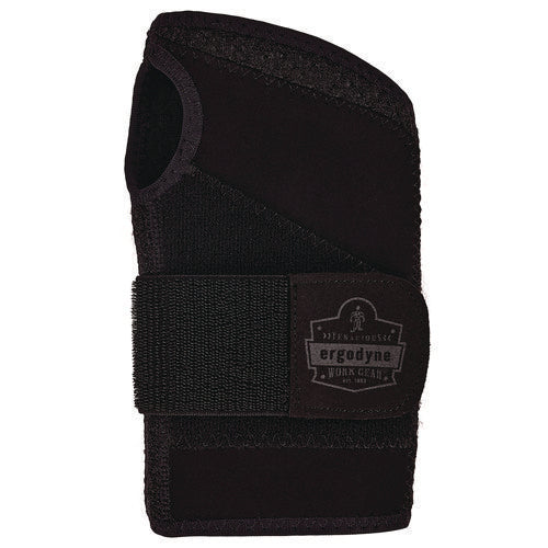 Ergodyne Proflex 4005 Wrist Brace Support With Single Strap X-large Fits Right Hand Black