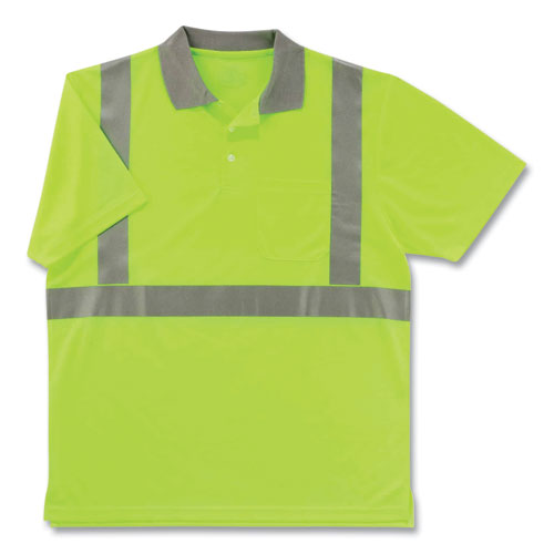 Ergodyne Glowear 8295 Class 2 Hi-vis Polo Shirt 4x-large Lime