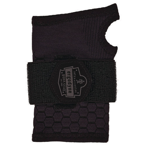 Ergodyne Proflex 680 Wrist Support Sleeve - Single Strap Medium Fits Left Hand/right Hand Black