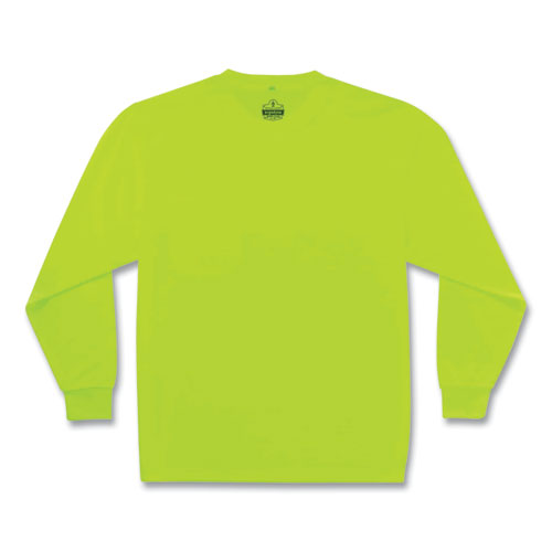 Ergodyne Glowear 8091 Non-certified Hi-vis Long Sleeve Shirt Large Lime