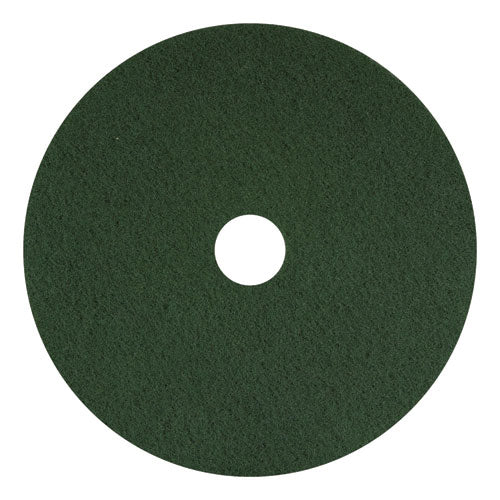 Americo Scrubbing Pads 12" Diameter Green 5/Case