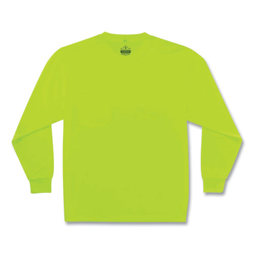 Ergodyne Glowear 8091 Non-certified Hi-vis Long Sleeve Shirt 4x-large Lime