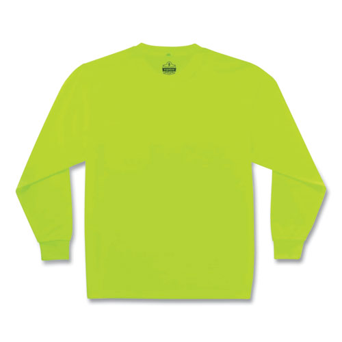 Ergodyne Glowear 8091 Non-certified Hi-vis Long Sleeve Shirt X-large Lime