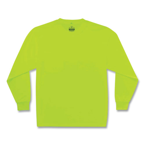 Ergodyne Glowear 8091 Non-certified Hi-vis Long Sleeve Shirt 3x-large Lime