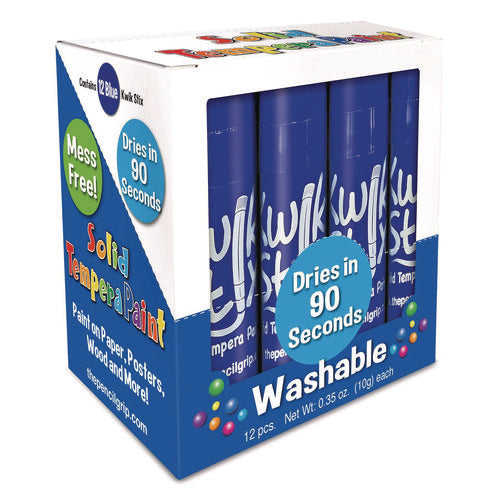 TPG Creations Kwik Stix Single Color Pack 0.7"x3.5" Blue 12/pack 12 Packs/Case